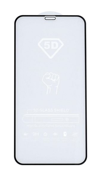 Ochranné sklo RedGlass Tvrdené sklo iPhone 12 Pro Max 5D čierne 106450 ...