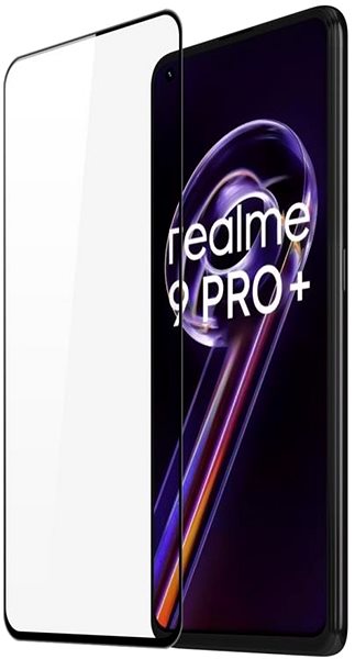 Ochranné sklo RedGlass Tvrdené sklo Realme 9 Pro+ 5D čierne 110934 ...