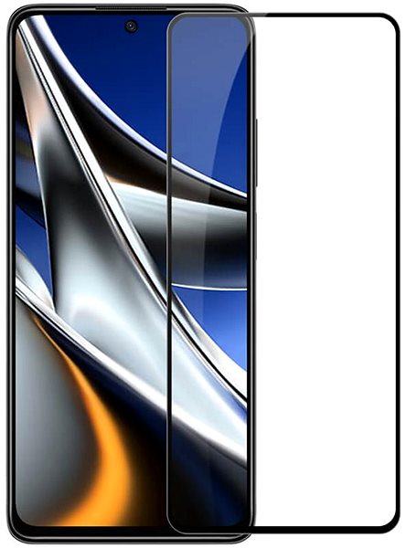 Ochranné sklo RedGlass Tvrdené sklo Xiaomi Poco X4 Pro 5G 5D čierne 110972 ...