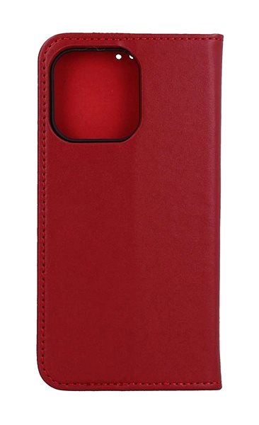 Puzdro na mobil TopQ Puzdro Leather SMART PRO iPhone 14 Pro knižkové červené 108792 ...