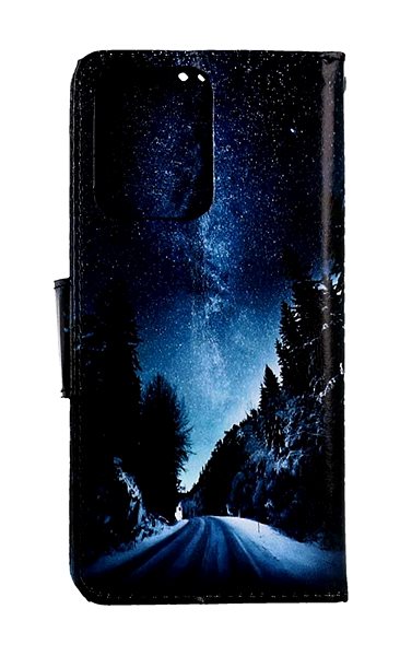 Puzdro na mobil TopQ Puzdro Xiaomi Redmi Note 12 knižkové Zimná cesta 112838 ...