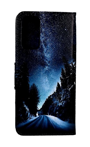 Puzdro na mobil TopQ Puzdro Samsung A14 knižkové Zimná cesta 112868 ...