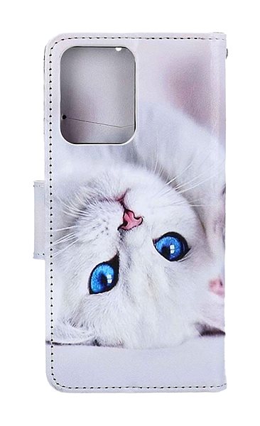 Puzdro na mobil TopQ Puzdro Xiaomi Redmi Note 12 knižkové Mačička 112843 ...