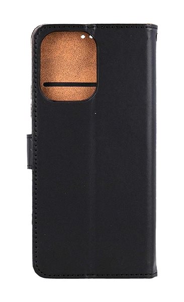 Puzdro na mobil TopQ Puzdro Xiaomi Redmi 13C flipové čierne s prackou 2 117140 ...
