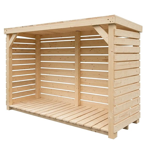 TopKing wooden box, 3 × 1 × 1.8 m.