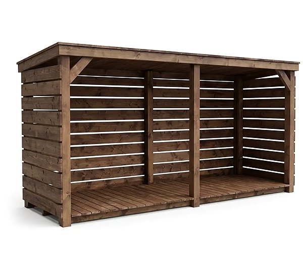 TopKing wooden box, 4 × 1 × 1.8 m.