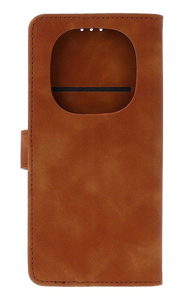 Pouzdro na mobil TopQ Pouzdro Tender Xiaomi Redmi Note 14 Pro+ 5G knížkové hnědé 135613 ...
