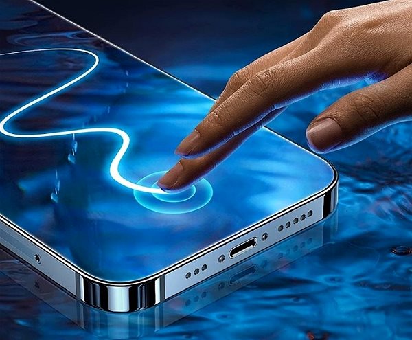 Schutzglas Torras Diamonds Clear Screen Protector für iPhone 13 Pro max 6.7 - transparent Lifestyle