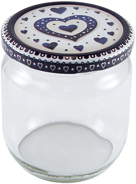 Einmachglas  TORO Set mit 6 Einmachgläsern 425 ml mit Deckel ...