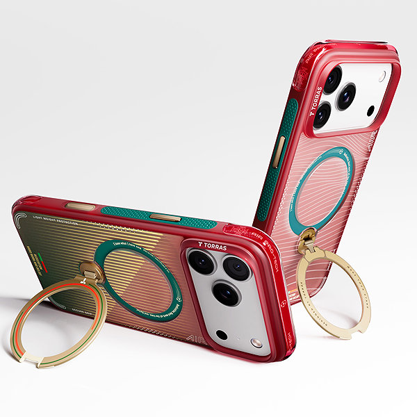 Handyhülle Torras Ostand Q3 Air World Cup Limited Red iPhone 17 Pro Max ...