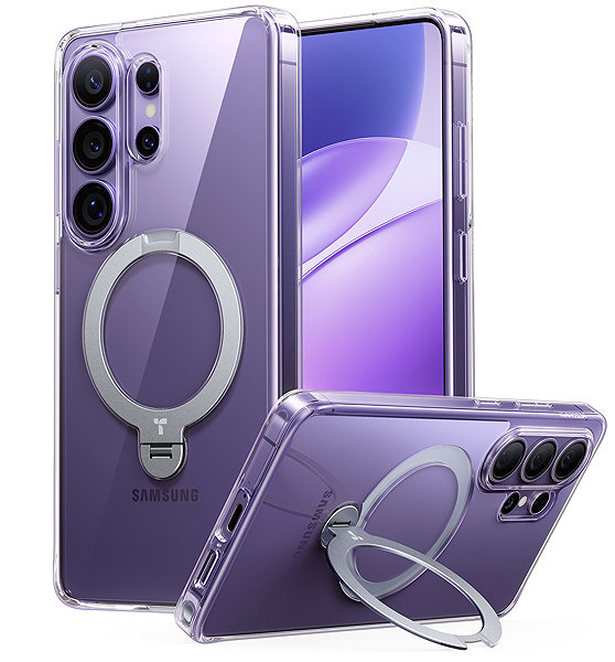 Handyhülle Torras Ostand Q3 Spin Clear Samsung Galaxy S26 Ultra ...