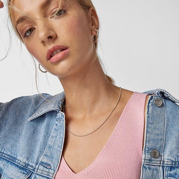 TOUS Basicos 1000033300 Necklace (Ag 925/1000, 4.62g).