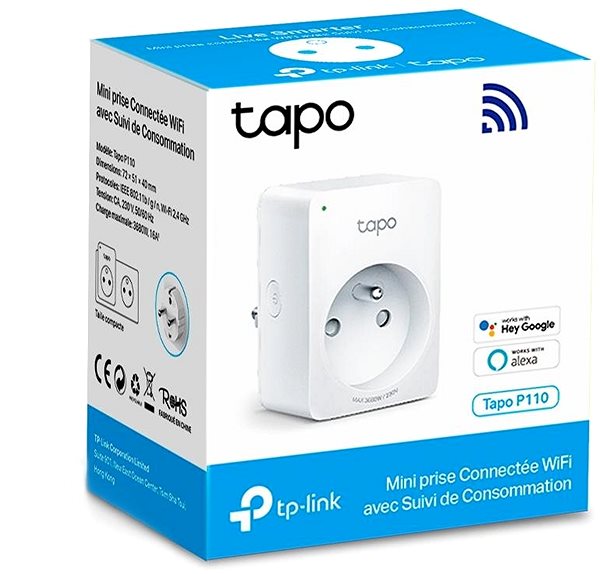 Smart Socket TP-Link Tapo P110 Packaging/box