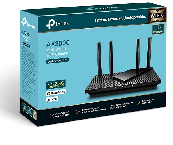 WLAN Router TP-Link Archer AX55 Pro ...