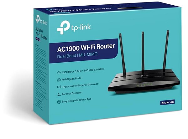 WiFi router TP-Link Archer A8 ...