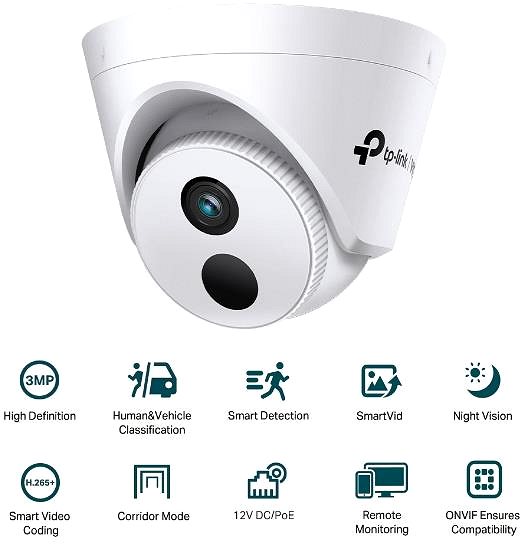 Überwachungskamera TP-Link VIGI C430I (4mm) ...