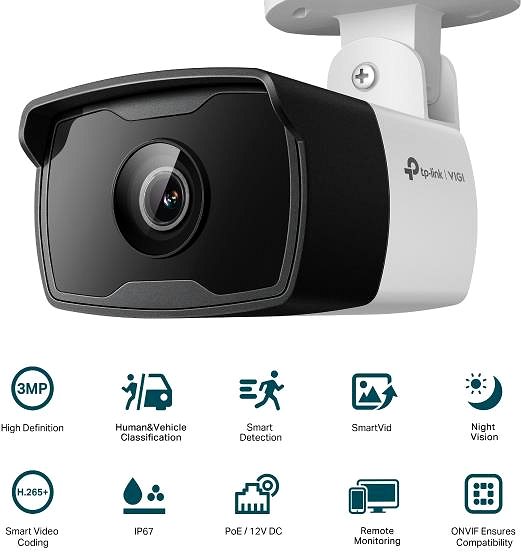 Überwachungskamera TP-Link VIGI C330I (4mm) ...