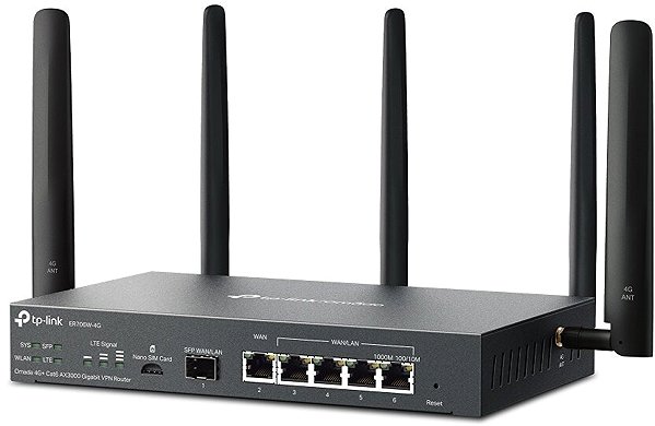WiFi router TP-Link ER706W-4G, Omada SDN .