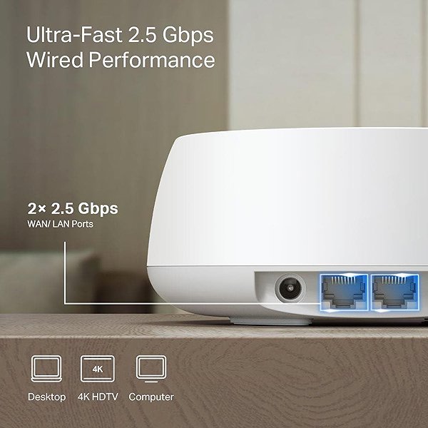 WiFi System TP-Link Deco BE25, WiFi 7 BE3600 Mesh system (1-pack) ...