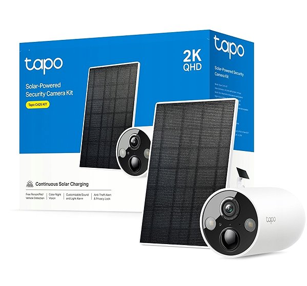 IP kamera TP-Link Tapo C425 KIT, Solar-Powered Security Camera Kit ...