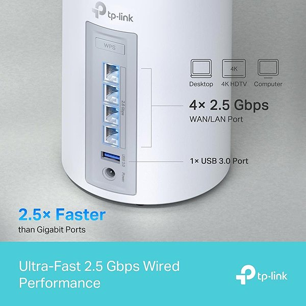 WiFi System TP-Link Deco BE65 (3-pack) ...