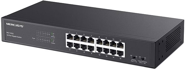 Switch Mercusys MS116GS, 16port, gigabit ...