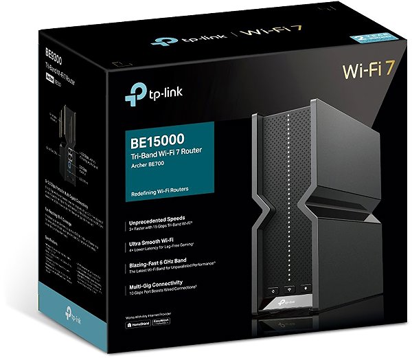 WLAN Router TP-Link Archer BE700, BE15000 Tri-Band WLAN 7 ...