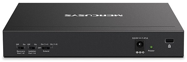 Switch Mercusys MS110CP, 8-Port FE + 2-Port Gigabit ...