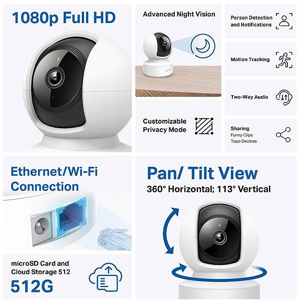IP kamera TP-Link Tapo C202 ...