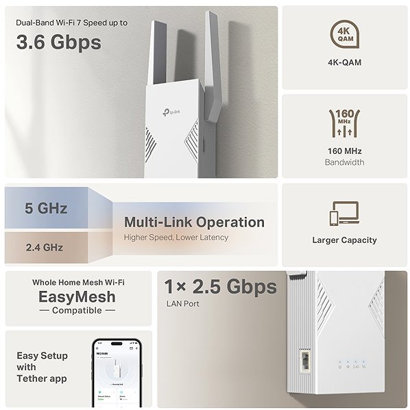 WiFi Booster TP-Link RE235BE ...