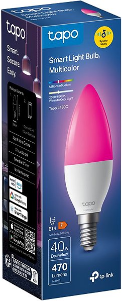 LED bulb TP-Link Tapo L430C Smart E14 .