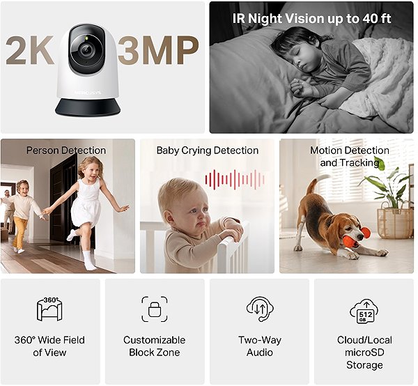 IP camera Mercusys MC210 .