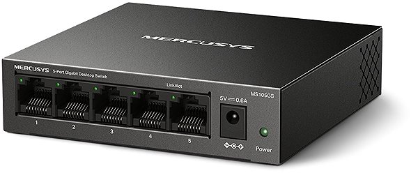 Switch Mercusys MS105GS, 5-Port Gigabit switch ...