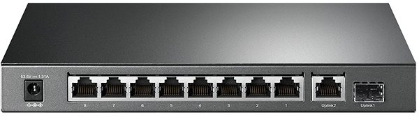 Switch TP-LINK TL-SG1210P Csatlakozási lehetőségek (portok)
