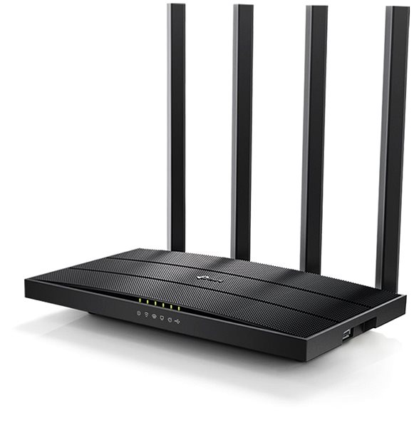 WiFi Router TP-LINK Archer C6U Lateral view