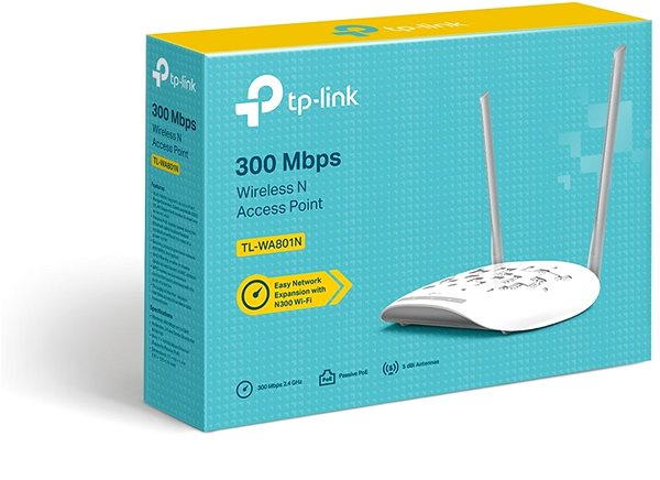 Wireless Access Point TP-Link TL-WA801N Packaging/box
