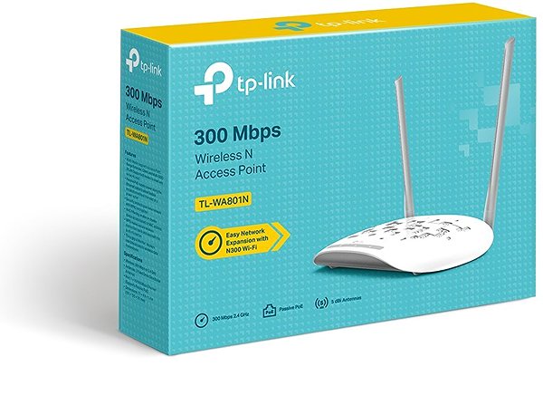 WiFi Access Point TP-Link TL-WA801N Packaging/box
