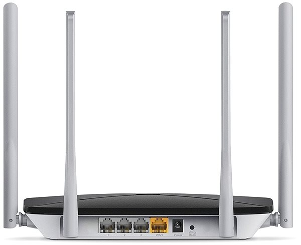 WiFi Router Mercusys AC12 Back page