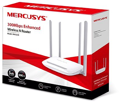 WiFi Router Mercusys MW325R Packaging/box