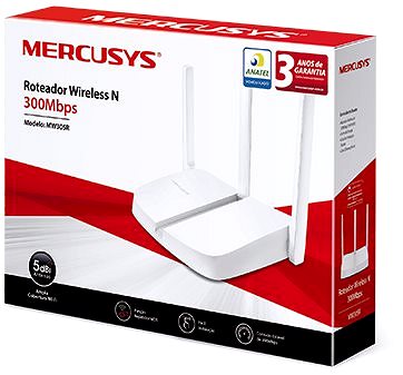 WiFi router Mercusys MW305R v2 Csomagolás/doboz