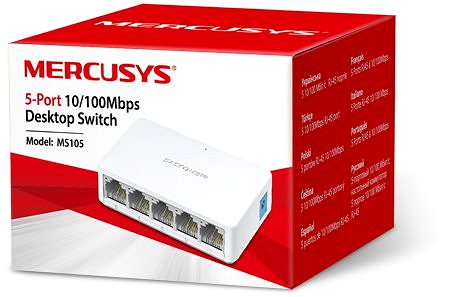 Switch Mercusys MS105 Verpackung/Box