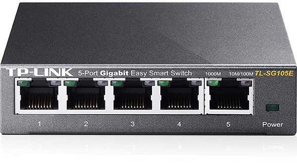 Switch TP-LINK TL-SG105E Connectivity (ports)