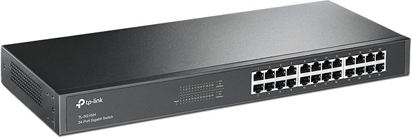 Switch TP-LINK TL-SG1024 Seitlicher Anblick