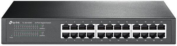 Switch TP-LINK TL-SG1024D Anschlussmöglichkeiten (Ports)