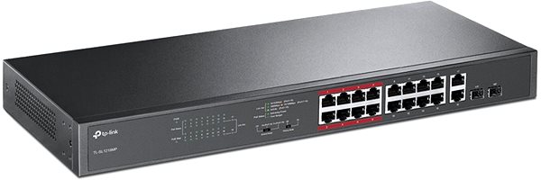 Switch TP-LINK TL-SL1218MP Lateral view