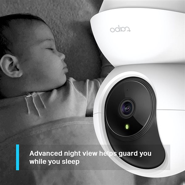 IP Camera TP-LINK Tapo C200 Pan/Tilt Home Security Wi-Fi Camera 1080P Features/technology