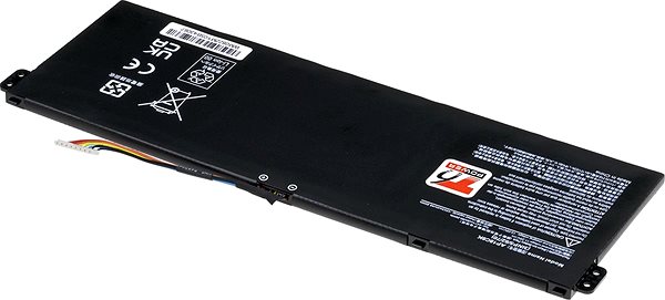 Laptop akkumulátor T6 Power Acer Enduro N3 EN314-51W kompatibilis, Li-Ion, 4470 mAh (50 Wh), 11,25 V ...