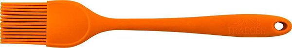 TRAEGER BBQ BBQ Brush Silicone Brush for rubbing .