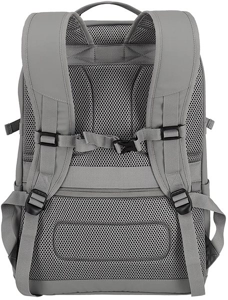 Travelite Basics Backpack Water - repellent Light grey .