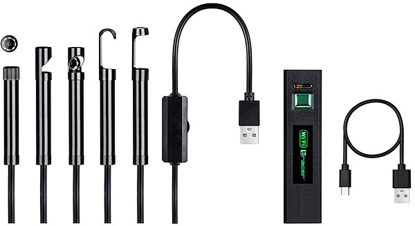 Digitální kamera TRACER HardWire 5M 8MM LED WiFi ...
